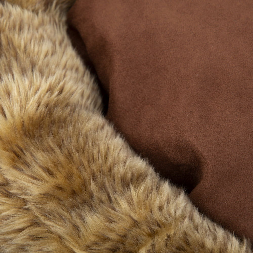 Grizzly Bear Dog Bed (in Beige, Brown) by Scruffs
