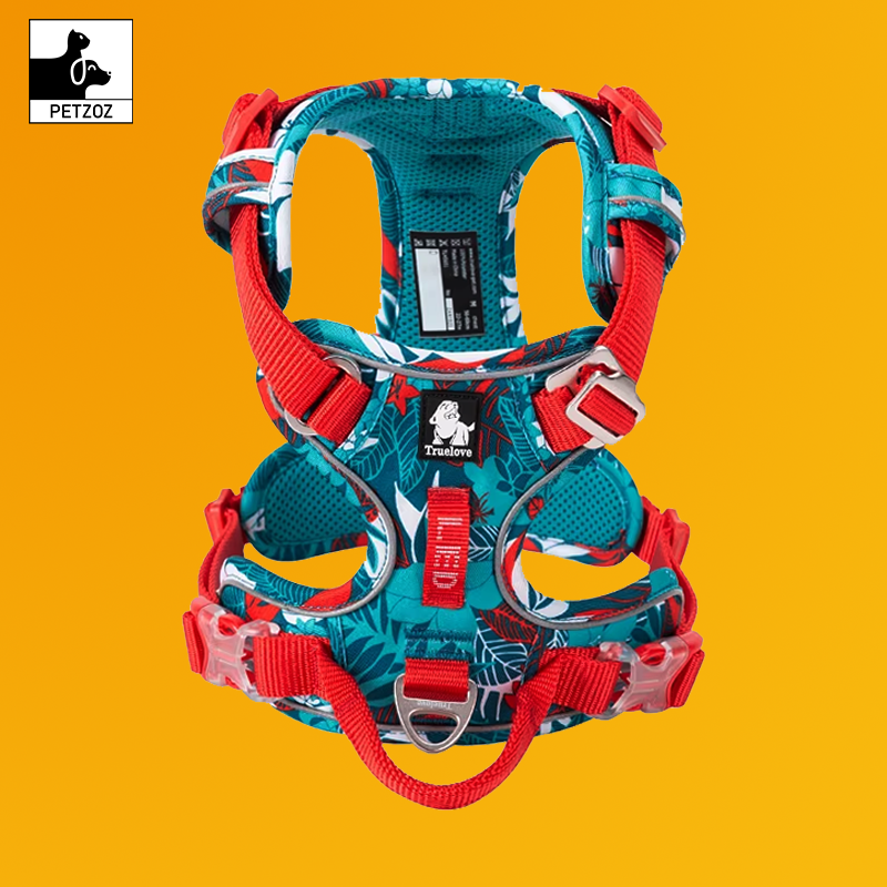 Pet Explosion-Proof Dog Harness Camouflage Reflective Nylon Special Edition and Upgrade Version Easy to Adjust TLH5653