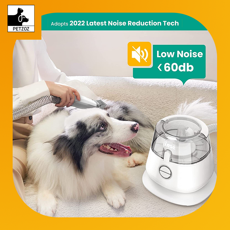 Professional Pets Grooming Vacuum Kit-Shedding Clipper,Brush Tool ,Low Noise Cleaning Kit