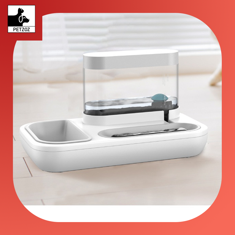4 Style Pet Cat Bowl Dog for Cats Feeder Bowls Kitten Automatic Drinking Fountain 1.5L Capacity Puppy Feeding Waterer Products