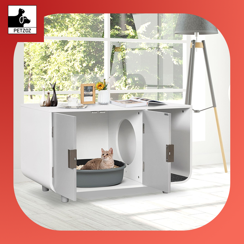 Cat Litter Box Enclosure Furniture