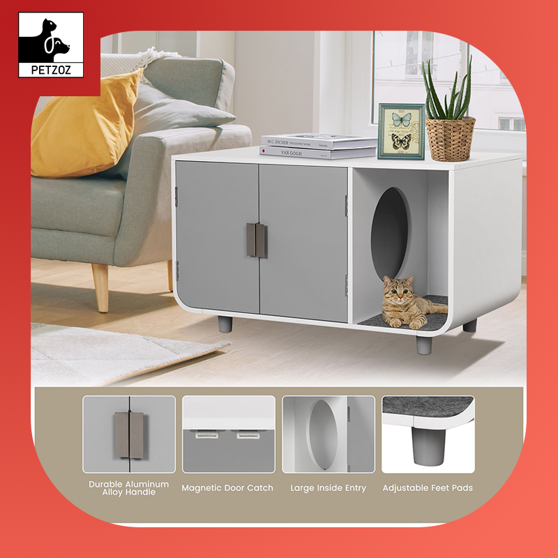 Cat Litter Box Enclosure Furniture