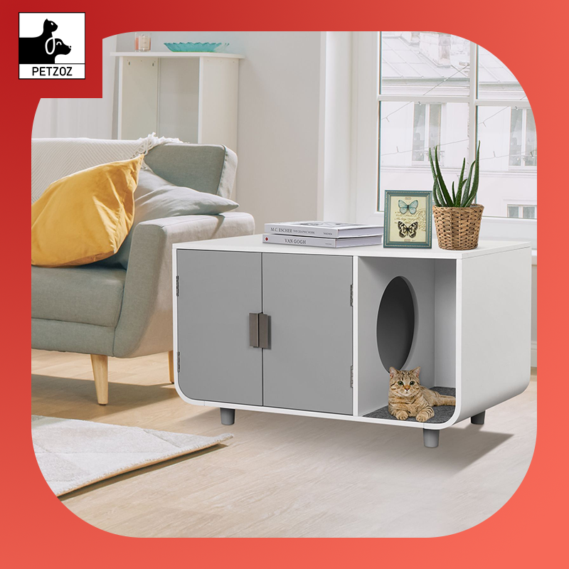 Cat Litter Box Enclosure Furniture