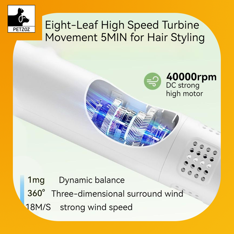 Smart Pet Hair Dryer Dog Golden Retriever Cat Grooming Hairdressing Blow & Comb Silent No Harm Pet Cleaning Supplies Pet Products