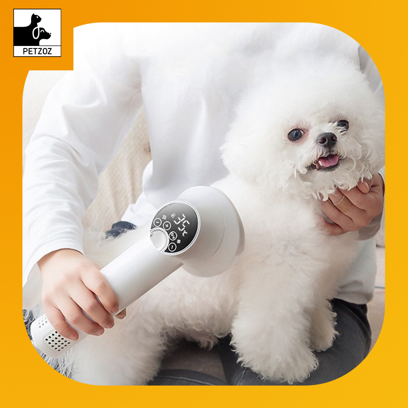 Smart Pet Hair Dryer Dog Golden Retriever Cat Grooming Hairdressing Blow & Comb Silent No Harm Pet Cleaning Supplies Pet Products