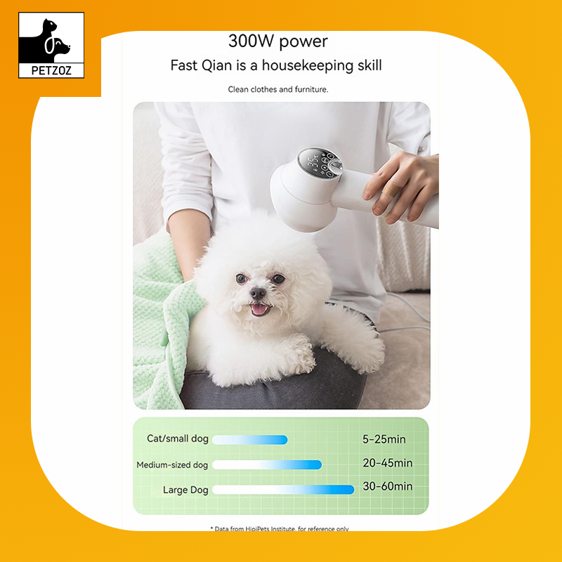 Smart Pet Hair Dryer Dog Golden Retriever Cat Grooming Hairdressing Blow & Comb Silent No Harm Pet Cleaning Supplies Pet Products