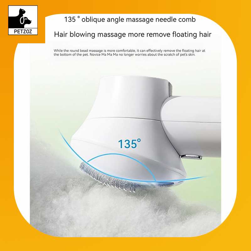 Smart Pet Hair Dryer Dog Golden Retriever Cat Grooming Hairdressing Blow & Comb Silent No Harm Pet Cleaning Supplies Pet Products