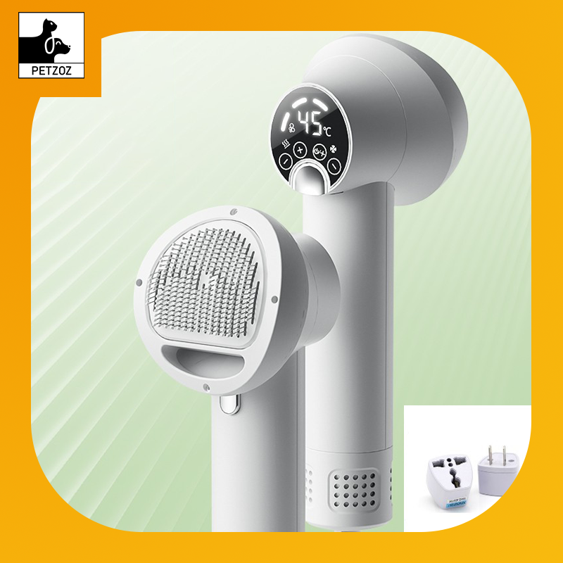 Smart Pet Hair Dryer Dog Golden Retriever Cat Grooming Hairdressing Blow & Comb Silent No Harm Pet Cleaning Supplies Pet Products