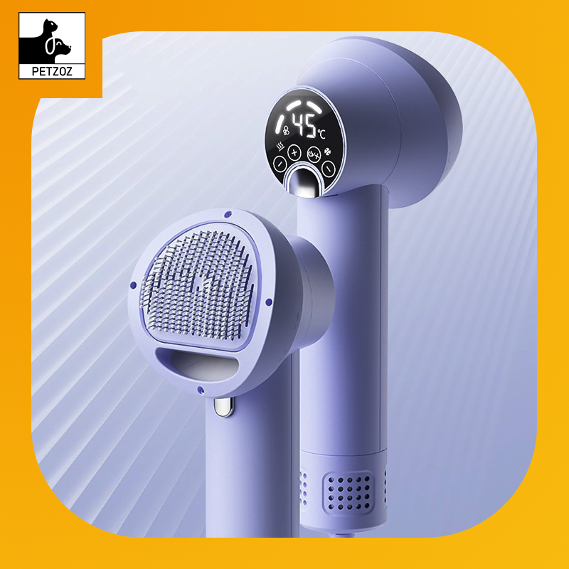 Smart Pet Hair Dryer Dog Golden Retriever Cat Grooming Hairdressing Blow & Comb Silent No Harm Pet Cleaning Supplies Pet Products