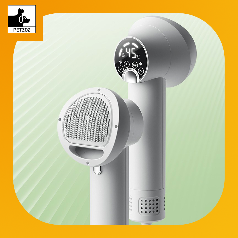 Smart Pet Hair Dryer Dog Golden Retriever Cat Grooming Hairdressing Blow & Comb Silent No Harm Pet Cleaning Supplies Pet Products