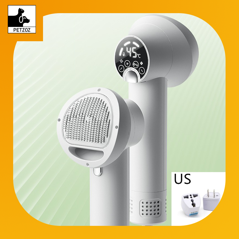 Smart Pet Hair Dryer Dog Golden Retriever Cat Grooming Hairdressing Blow & Comb Silent No Harm Pet Cleaning Supplies Pet Products