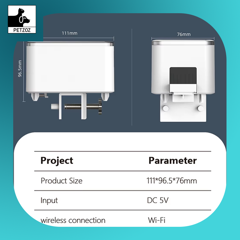 Wifi Automatic Aquarium Fish Tank Feeder Timing Wireless Smart Phone App Intelligent Speaker Voice Remote Control Fish Feeding