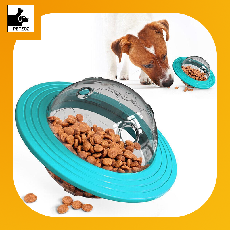 Pet Treat Dispenser Ball Dogs Cats Puzzle Toy Game Interactive Toy Slow Eat Ball