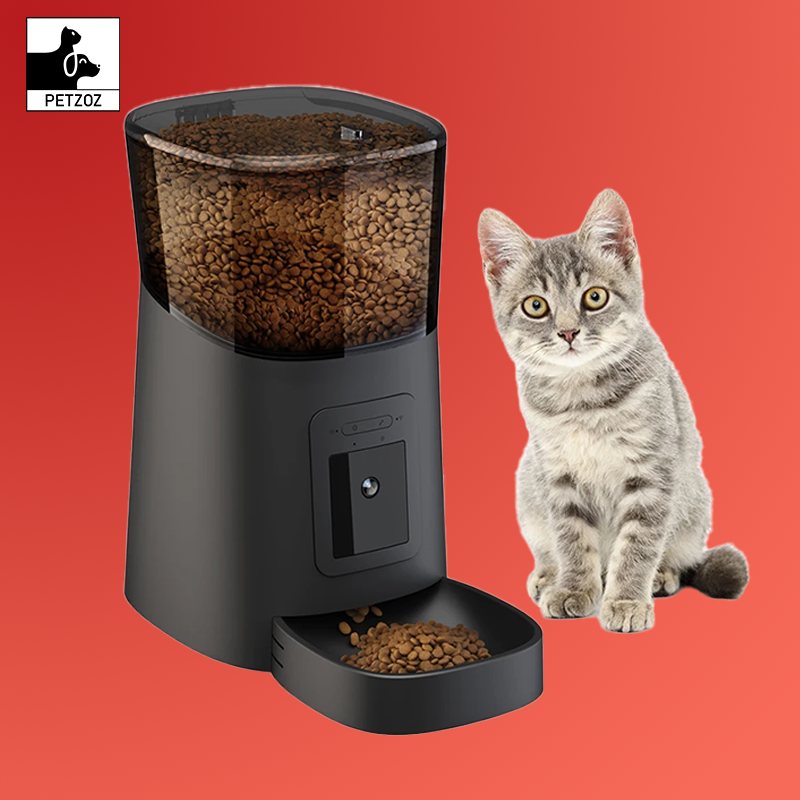 6L Large Capacity Intelligent Wifi Automatic Pet Feeder for Pet Cats Dogs Smart Food Dispenser APP Timer Pet Feeding Bowl