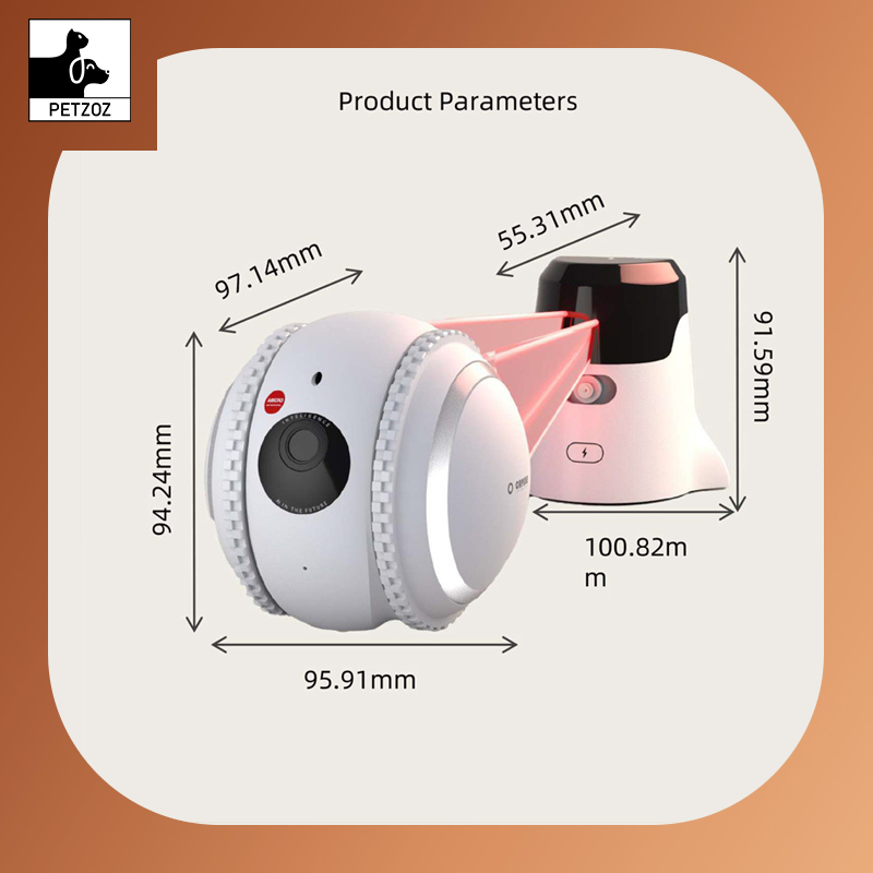 Pet Companion Robot Cat Monitoring