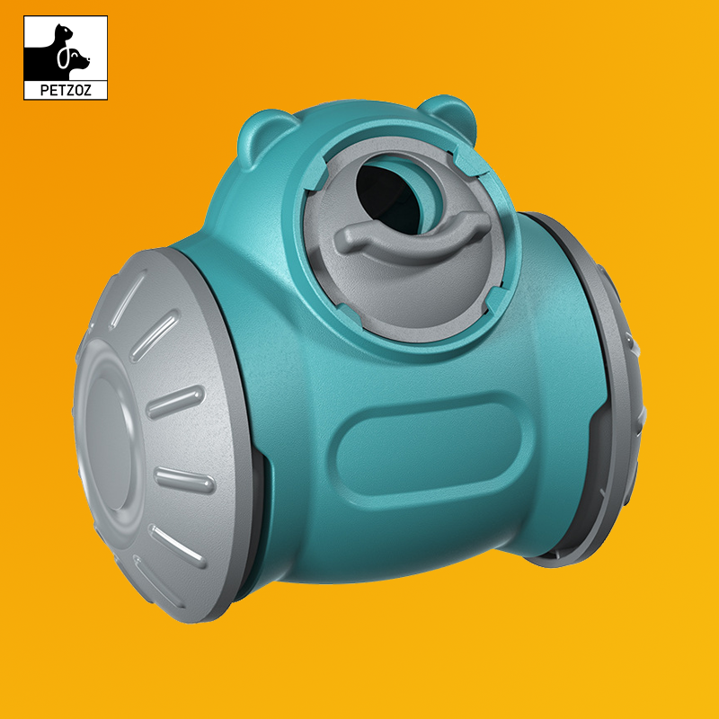 Dog Tumbler Toys Increases Pet IQ Interactive Slow Feeder For Small Medium Dogs Cat Training Balance Car Feeder Pet Toy Pet Products