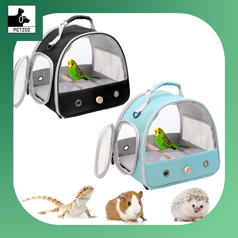 Portable Birds Transport Cage- Breathable, Travel Bag ,Access Window