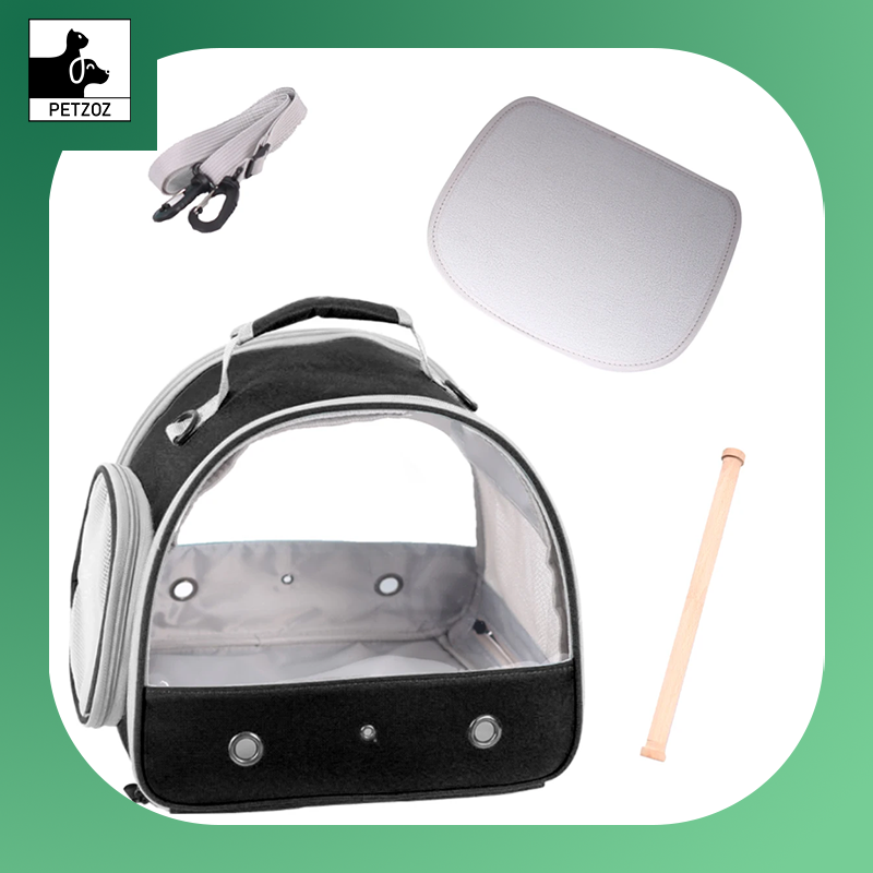 Portable Birds Transport Cage- Breathable, Travel Bag ,Access Window