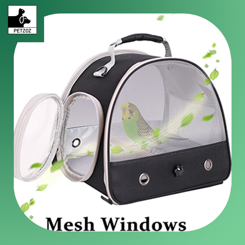 Portable Birds Transport Cage- Breathable, Travel Bag ,Access Window