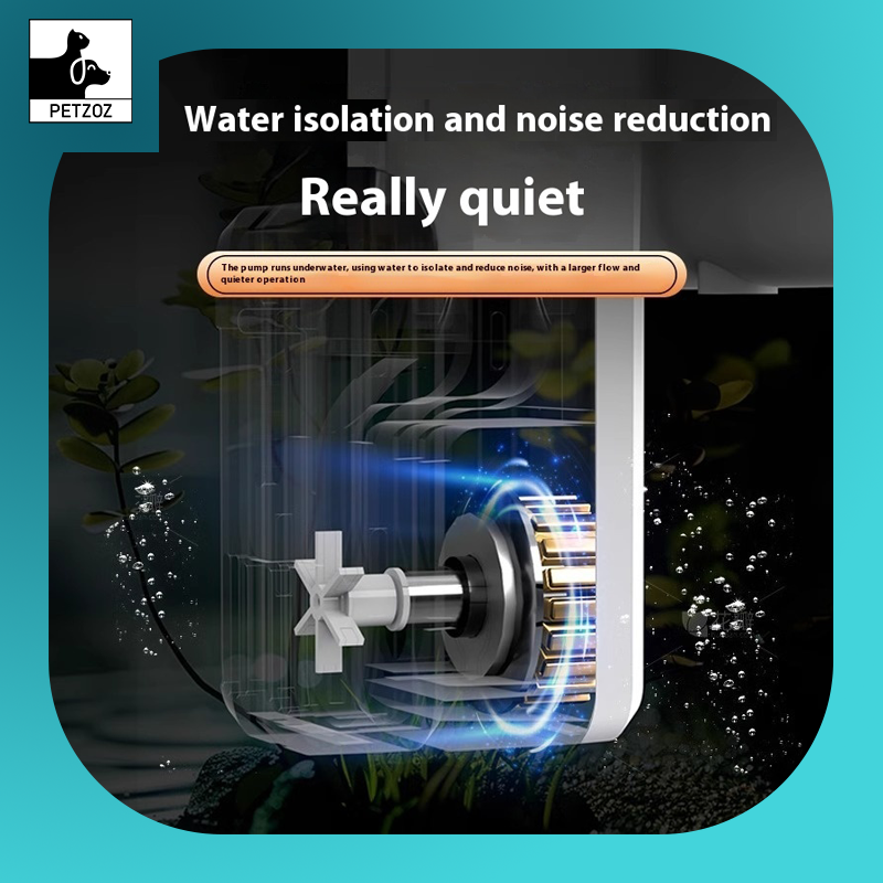 Crazy Water Plants Fish Tank Filter External Filter VAT Three-in-one Waterfall Wall-mounted Filter System