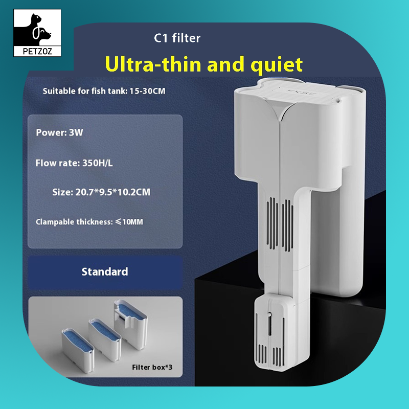 Crazy Water Plants Fish Tank Filter External Filter VAT Three-in-one Waterfall Wall-mounted Filter System