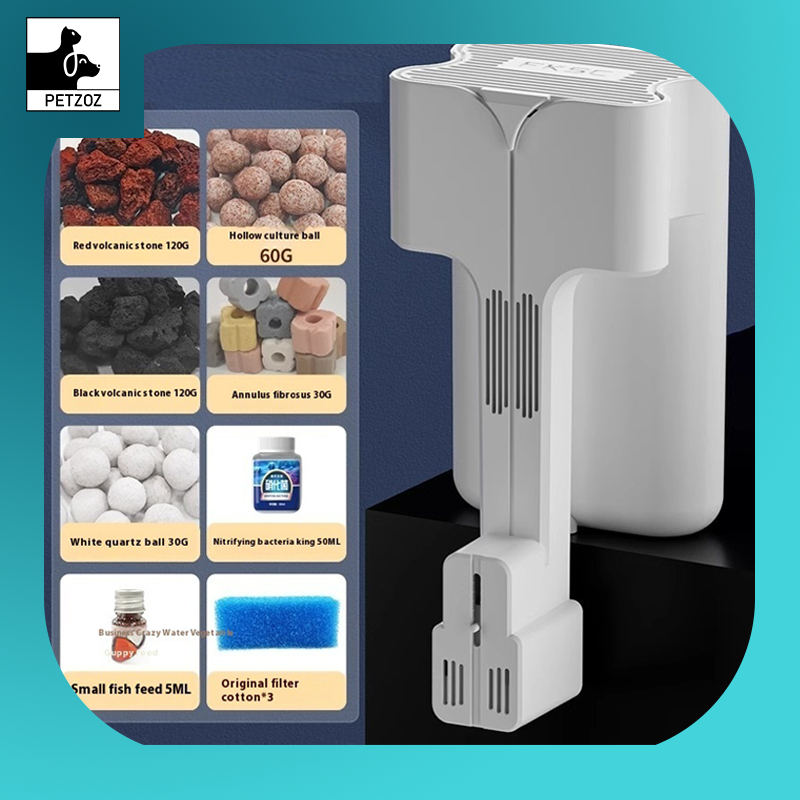 Crazy Water Plants Fish Tank Filter External Filter VAT Three-in-one Waterfall Wall-mounted Filter System