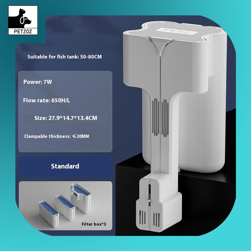 Crazy Water Plants Fish Tank Filter External Filter VAT Three-in-one Waterfall Wall-mounted Filter System