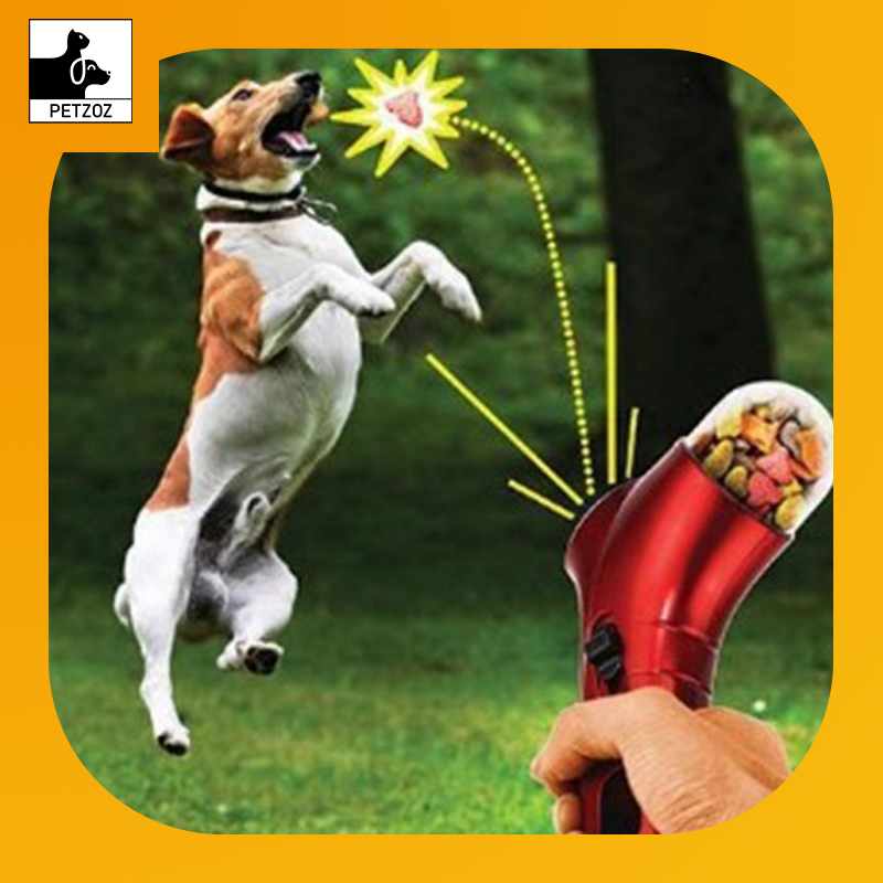 Pet Food Catapult Feeder Funny Dog Toy