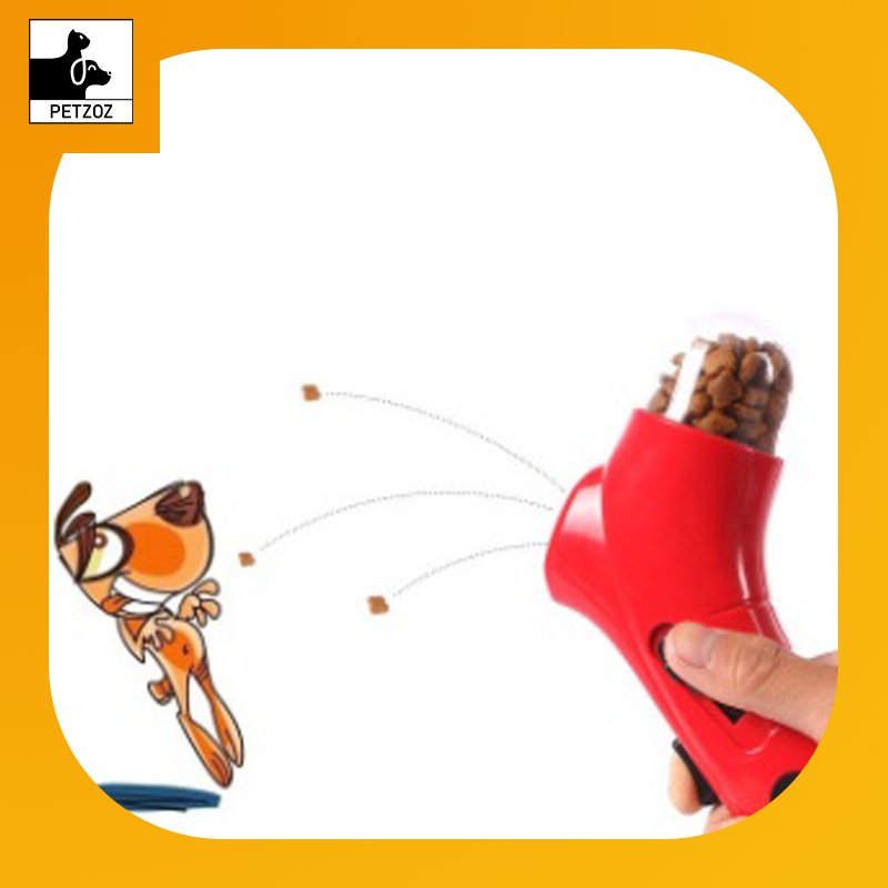 Pet Food Catapult Feeder Funny Dog Toy