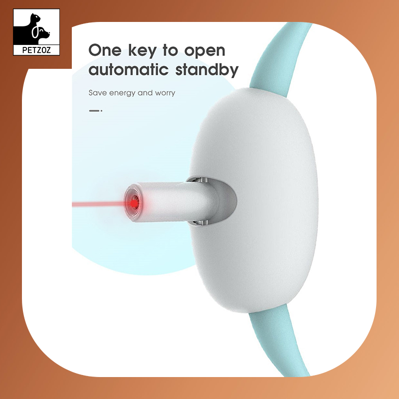 Automatic Cat Toy -Smart Laser Cat Collar ,USB Charging