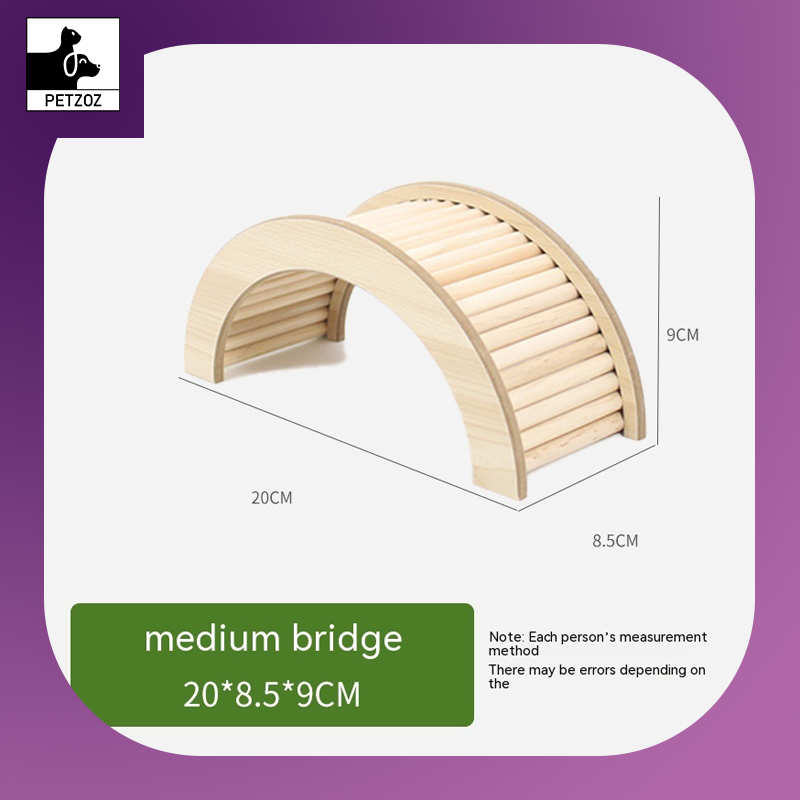 Hamster Landscaping Fence Ladder Arch Bridge Toy Decoration