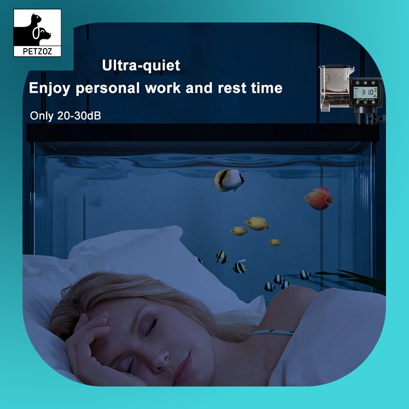 Intelligent Automatic Aquarium Feeder -Digital Timing Wifi Wireless Remote Control