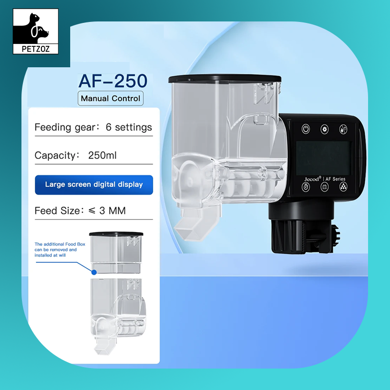 Intelligent Automatic Aquarium Feeder -Digital Timing Wifi Wireless Remote Control