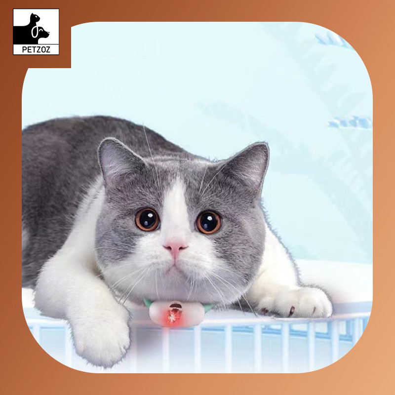 Automatic Cat Toy -Smart Laser Cat Collar ,USB Charging