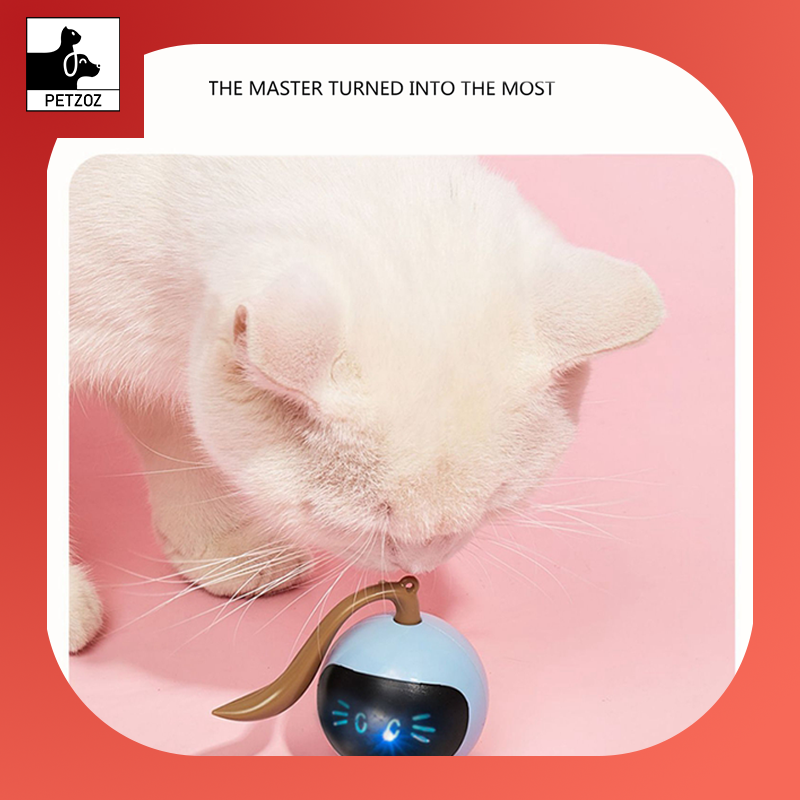 Pet Smart Interactive Colorful LED Rotating Ball