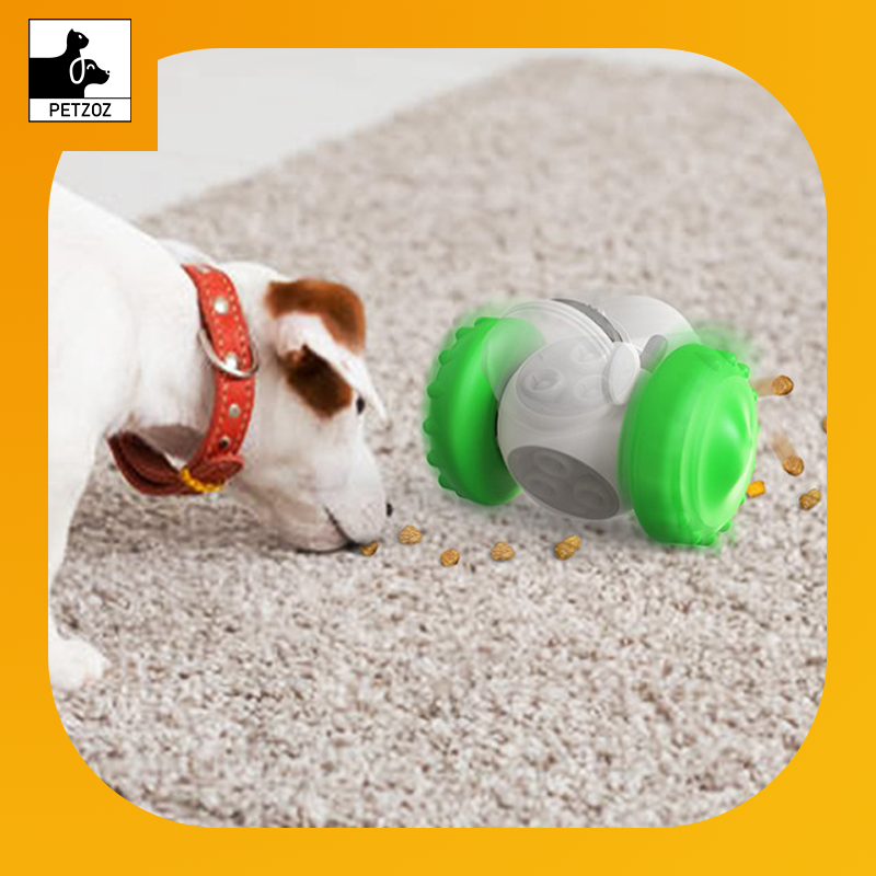 Cat And Dog Toys Slow Food Interactive Balance Car Multifunctional Fun Development Smart Pet Feeding Dog Toy Car Pets Products