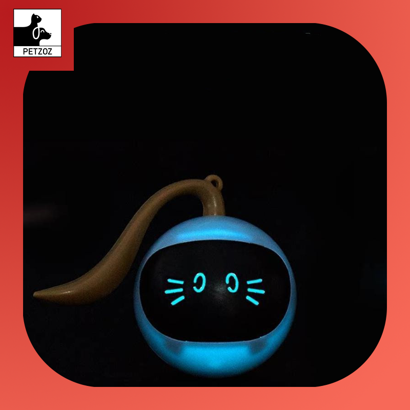 Pet Smart Interactive Colorful LED Rotating Ball
