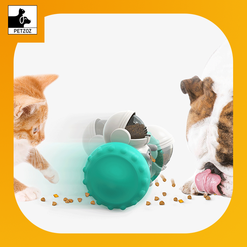 Cat And Dog Toys Slow Food Interactive Balance Car Multifunctional Fun Development Smart Pet Feeding Dog Toy Car Pets Products