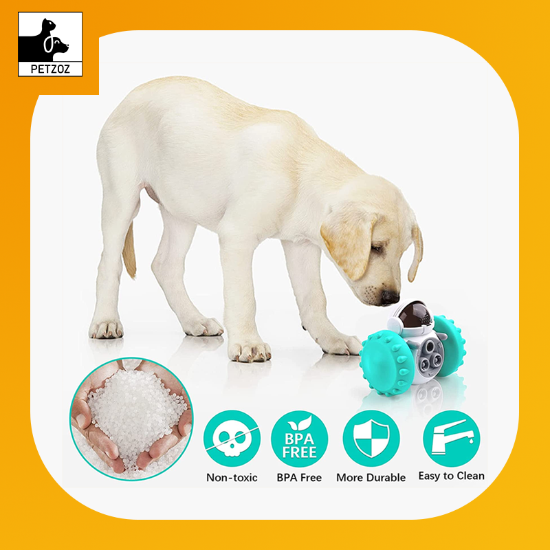 Cat And Dog Toys Slow Food Interactive Balance Car Multifunctional Fun Development Smart Pet Feeding Dog Toy Car Pets Products