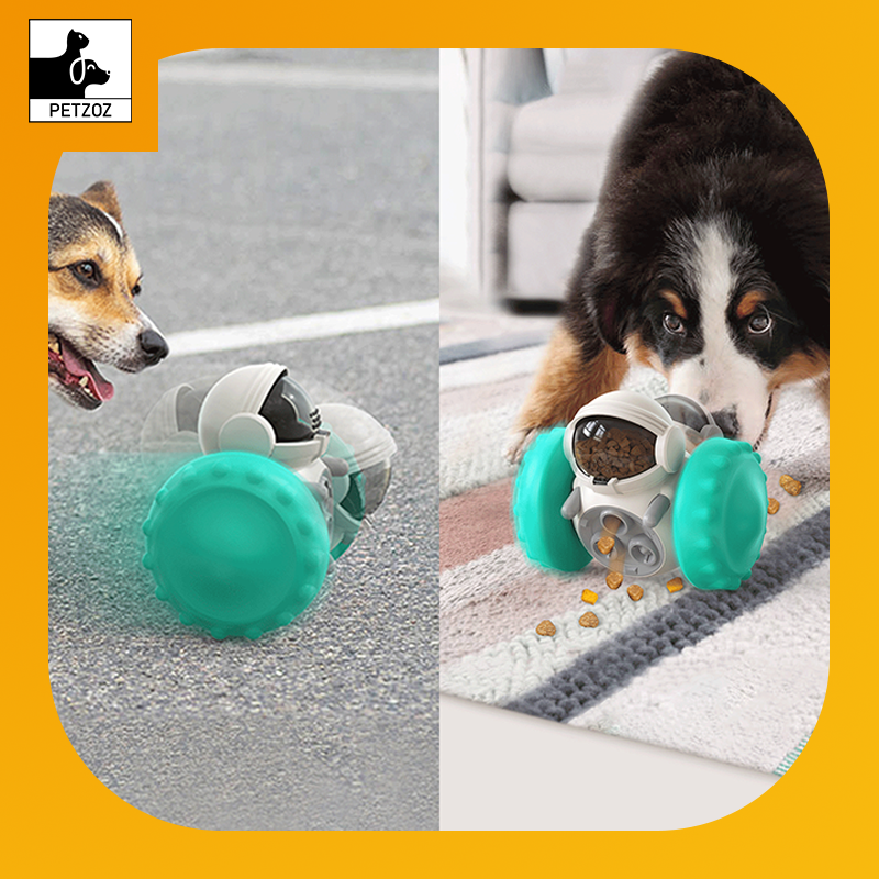 Cat And Dog Toys Slow Food Interactive Balance Car Multifunctional Fun Development Smart Pet Feeding Dog Toy Car Pets Products