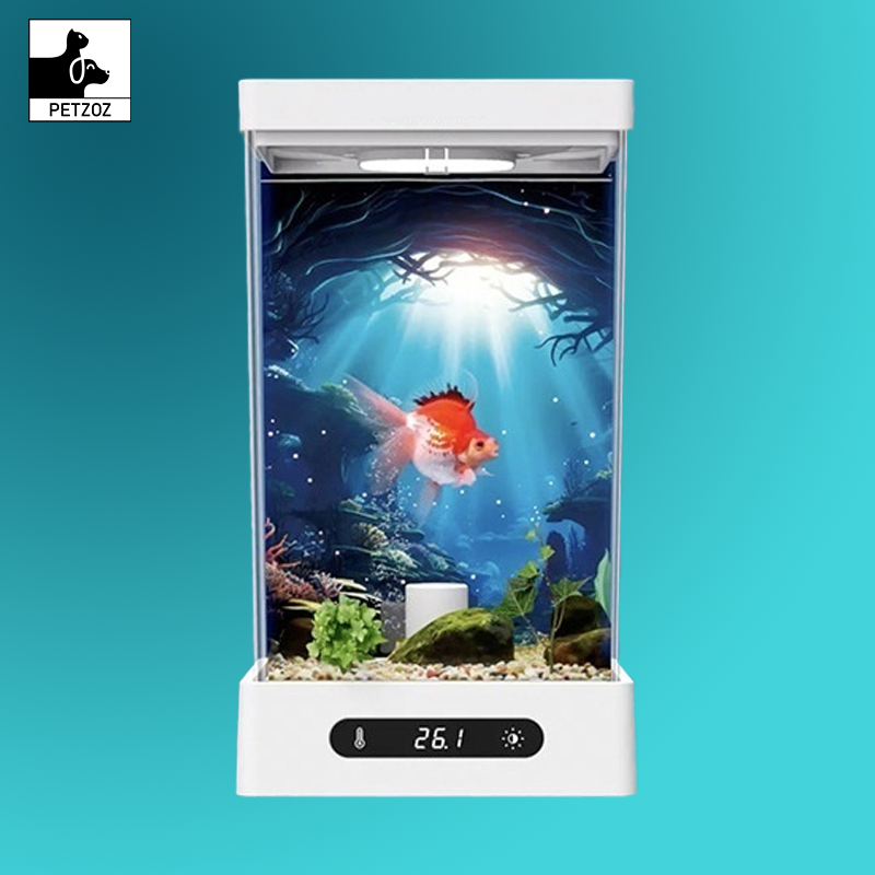 Bluetooth Version Douyu Special Cylinder Small Fish Tank