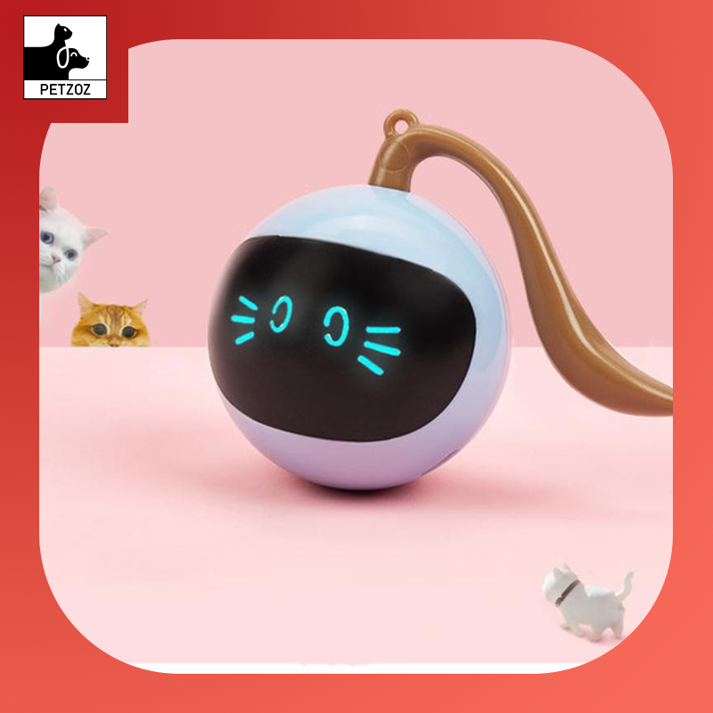 Pet Smart Interactive Colorful LED Rotating Ball