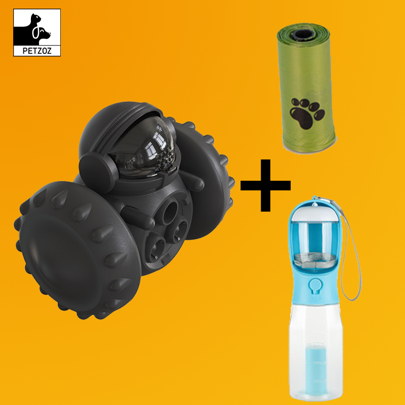 Cat And Dog Toys Slow Food Interactive Balance Car Multifunctional Fun Development Smart Pet Feeding Dog Toy Car Pets Products