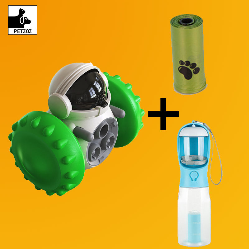 Cat And Dog Toys Slow Food Interactive Balance Car Multifunctional Fun Development Smart Pet Feeding Dog Toy Car Pets Products