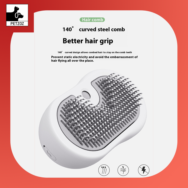 Pet Spray Cat Cleaning Massage Comb Hair Device