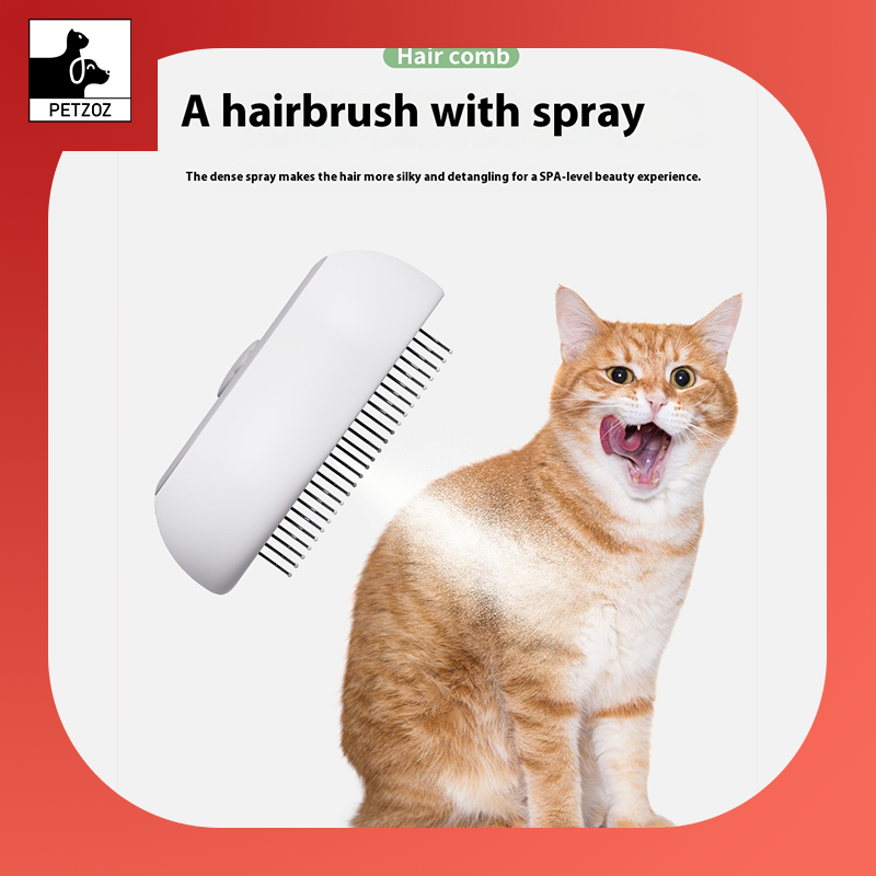 Pet Spray Cat Cleaning Massage Comb Hair Device