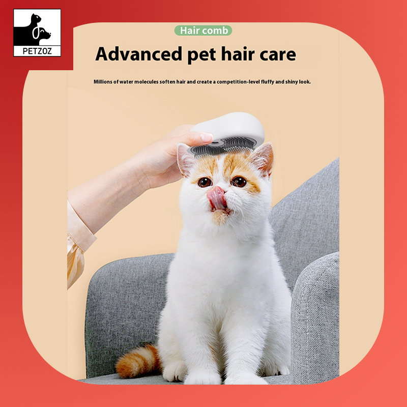 Pet Spray Cat Cleaning Massage Comb Hair Device