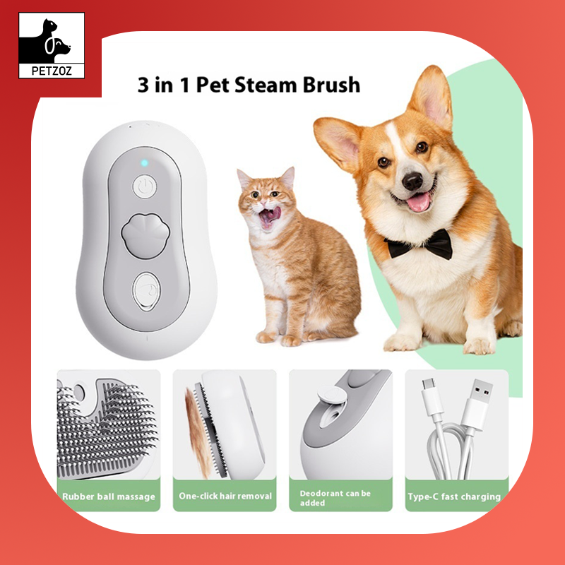 Pet Spray Cat Cleaning Massage Comb Hair Device