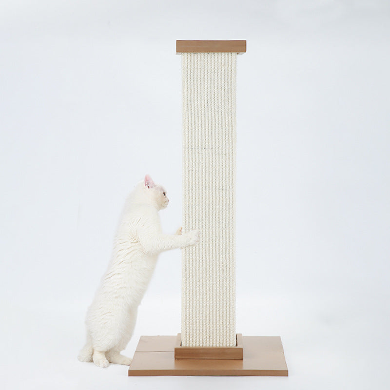 Roman Column Cat Scratching Board with Sisal Material
