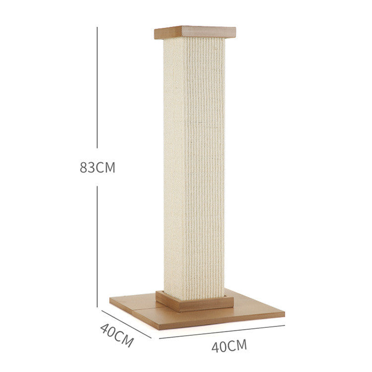Roman Column Cat Scratching Board with Sisal Material
